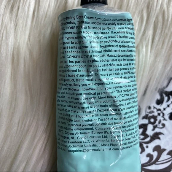 NWT Grown Alchemist : 120ml Biological Beauty limited edition Body Cream